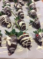 Hand Dipped Chocolate Strawberries (stemmed depend